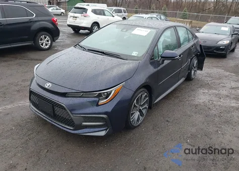 2021 Toyota Corolla Se z USA, uszkodzony, nr VIN 5YFS4MCEXMP086361